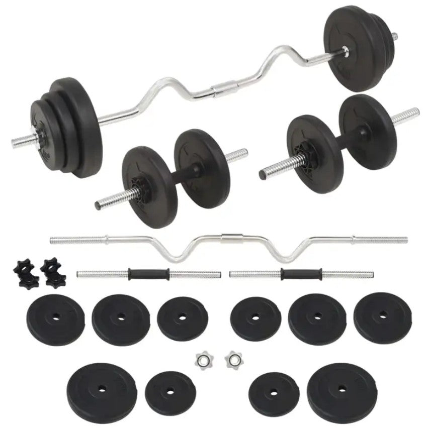 Verstelbare halters en barbell set.(30kg)