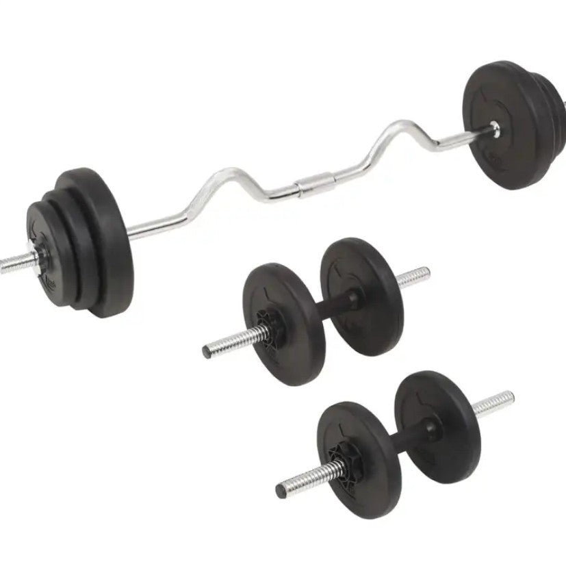 Verstelbare halters en barbell set.(30kg)