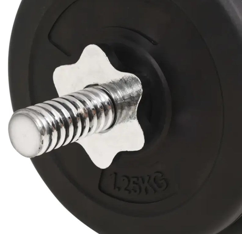 Verstelbare halters en barbell set.(30kg)
