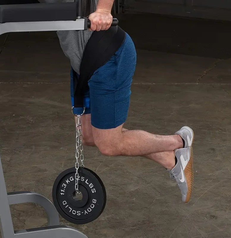 Heren Zware Gewichtsriem met Snelsluiting Stalen Gesp & Verstelbare Ketting.