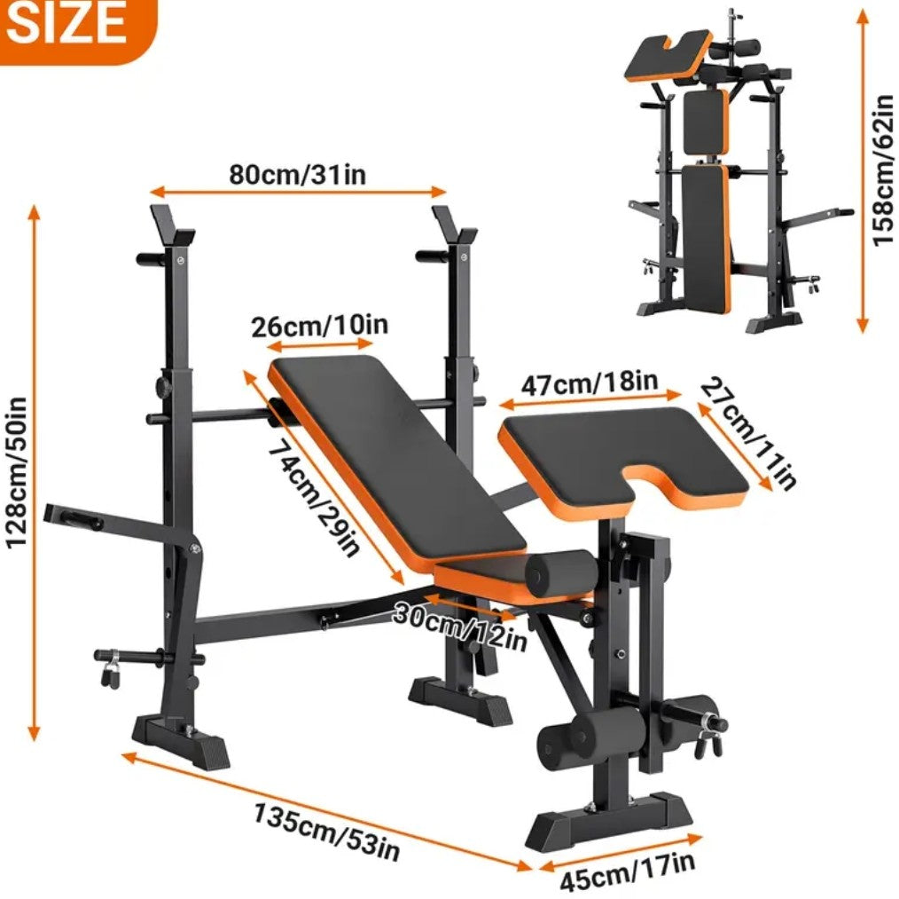 All-In-One Adjustable Weight Bench