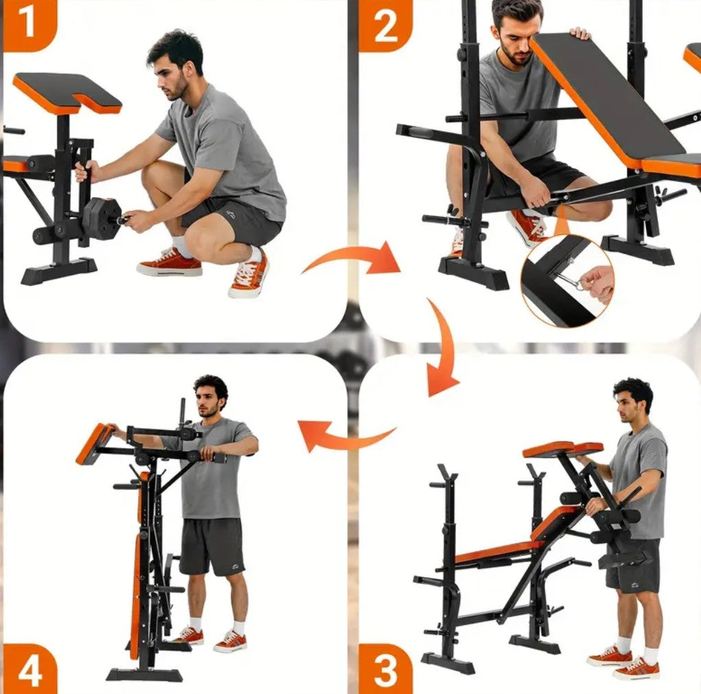 All-In-One Adjustable Weight Bench
