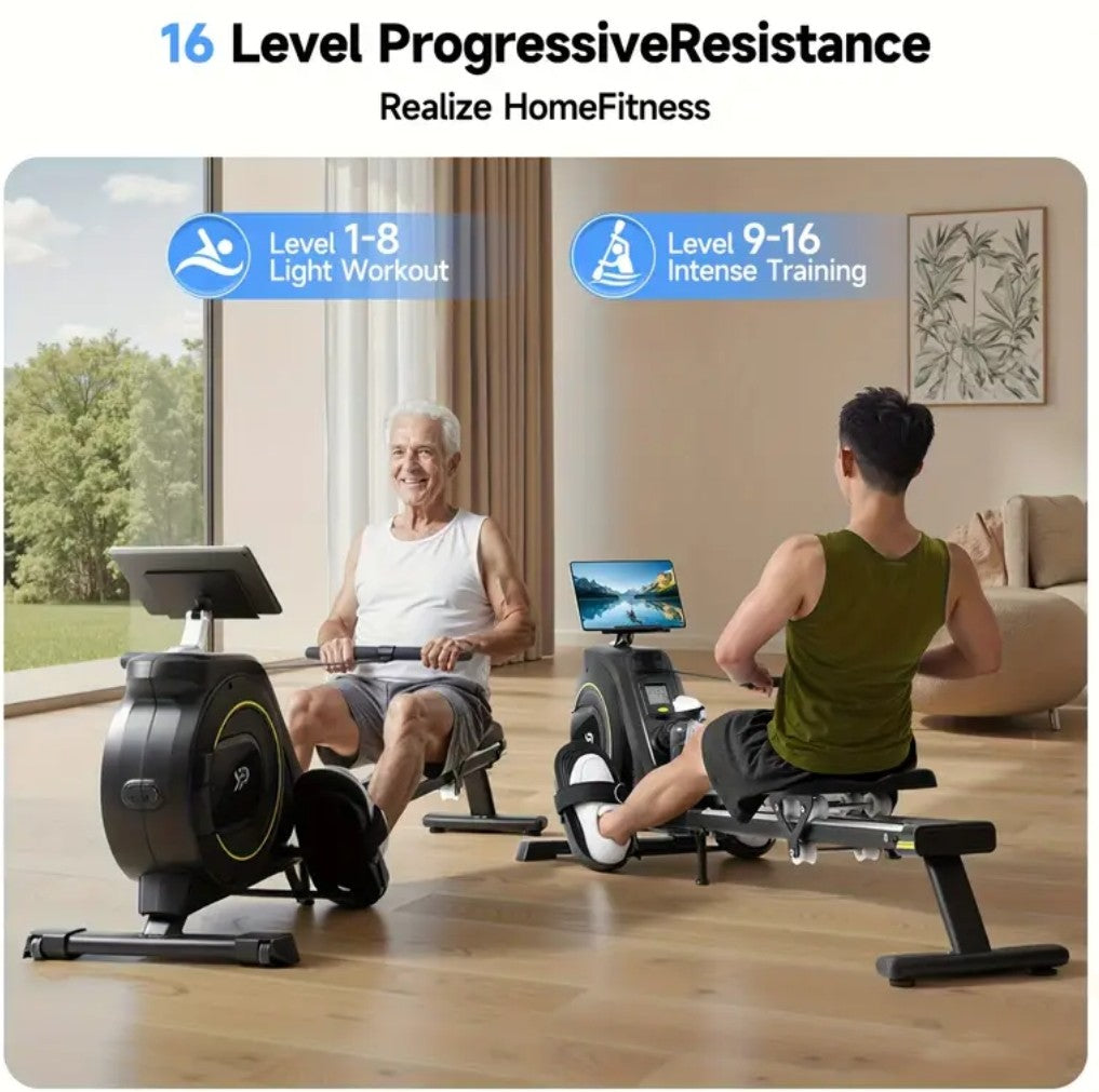 Magnetische Roeimachine voor Thuis - 16-Niveaus