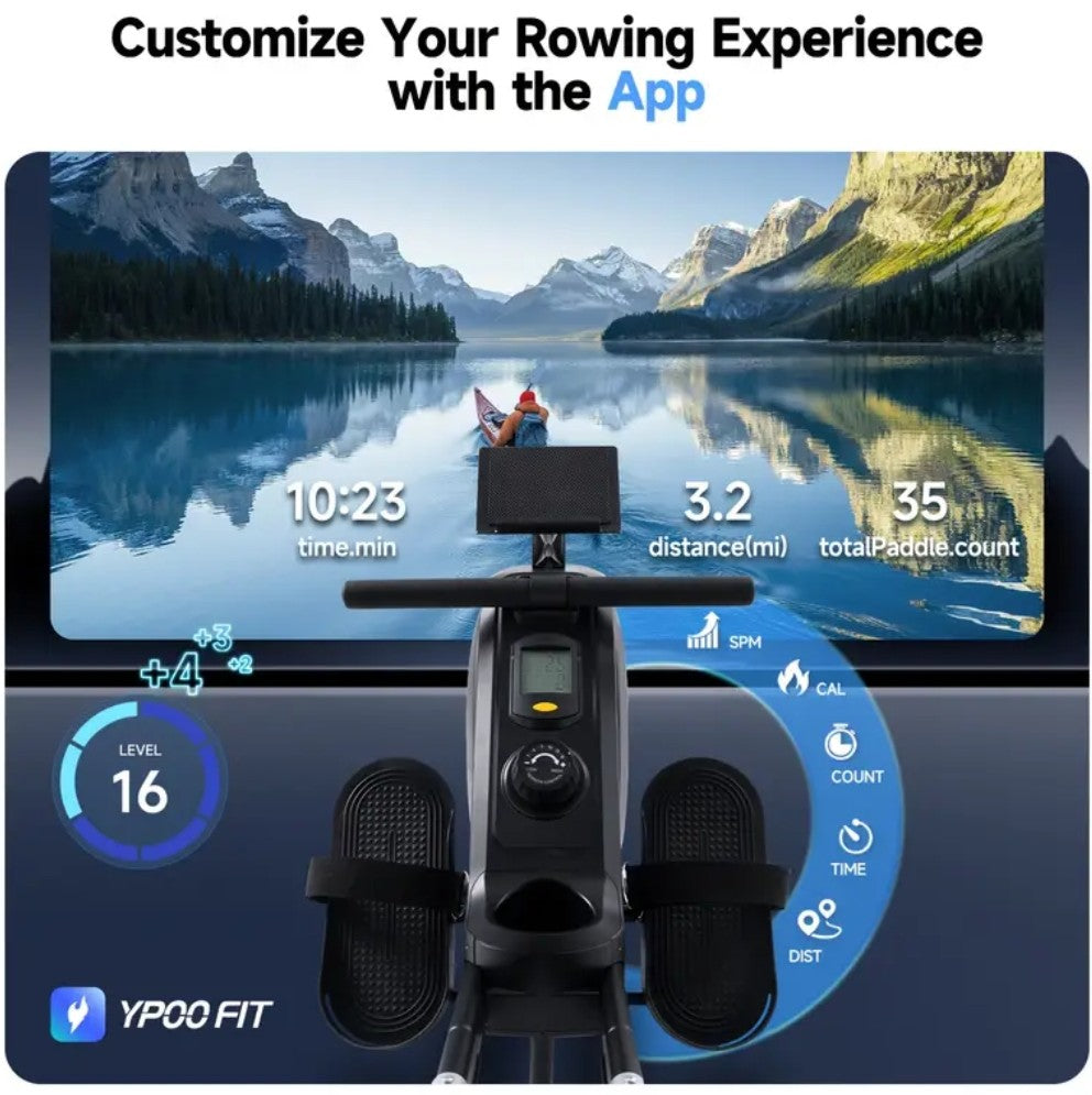 Magnetische Roeimachine voor Thuis - 16-Niveaus