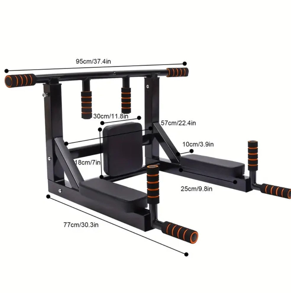 Wandgemonteerde Pull-Up Bar voor Binnenhuis Gym Workout