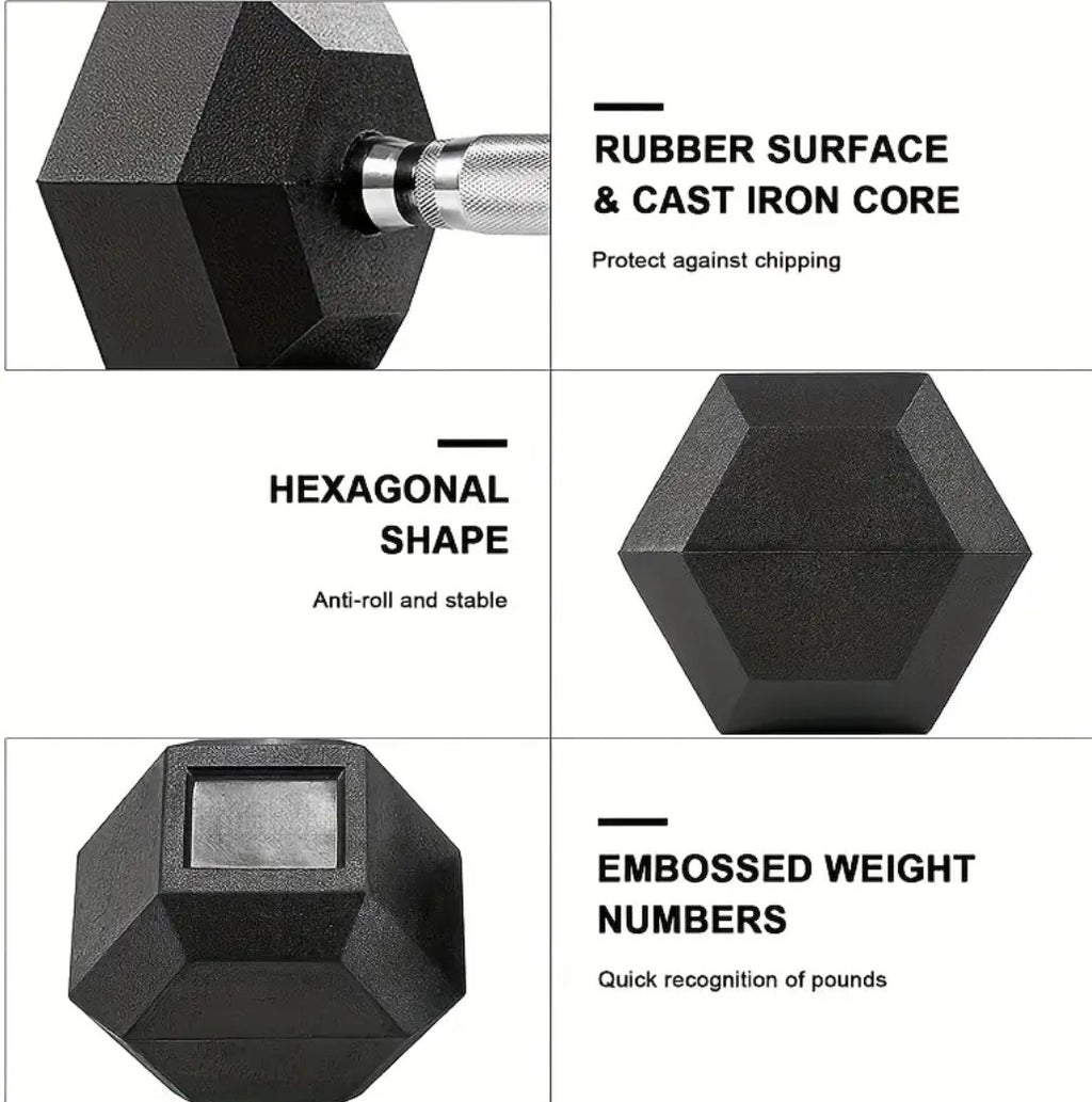2 stuks 10KG Halteren, Zeshoekige Halteren