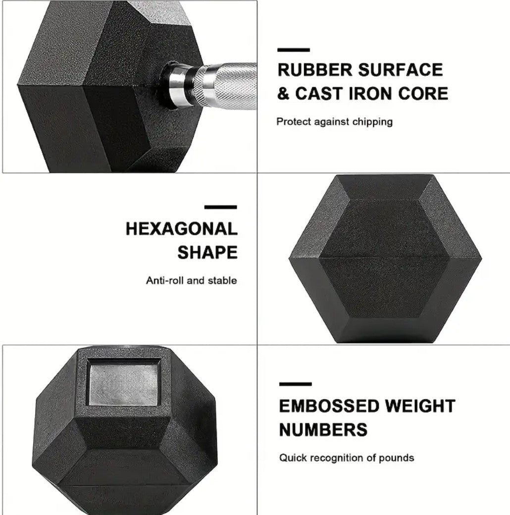 2 stuks 10KG Halteren, Zeshoekige Halteren
